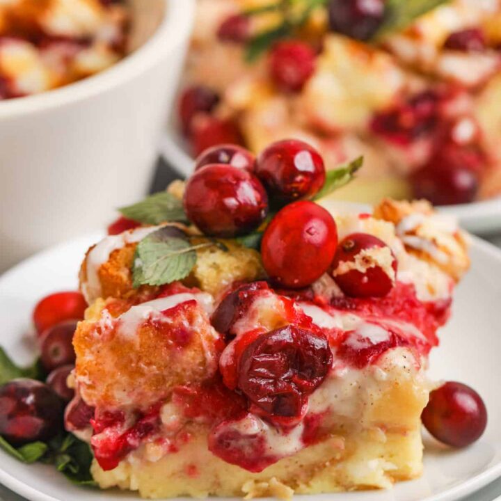Image for Cranberry Breakfast Bread Pudding