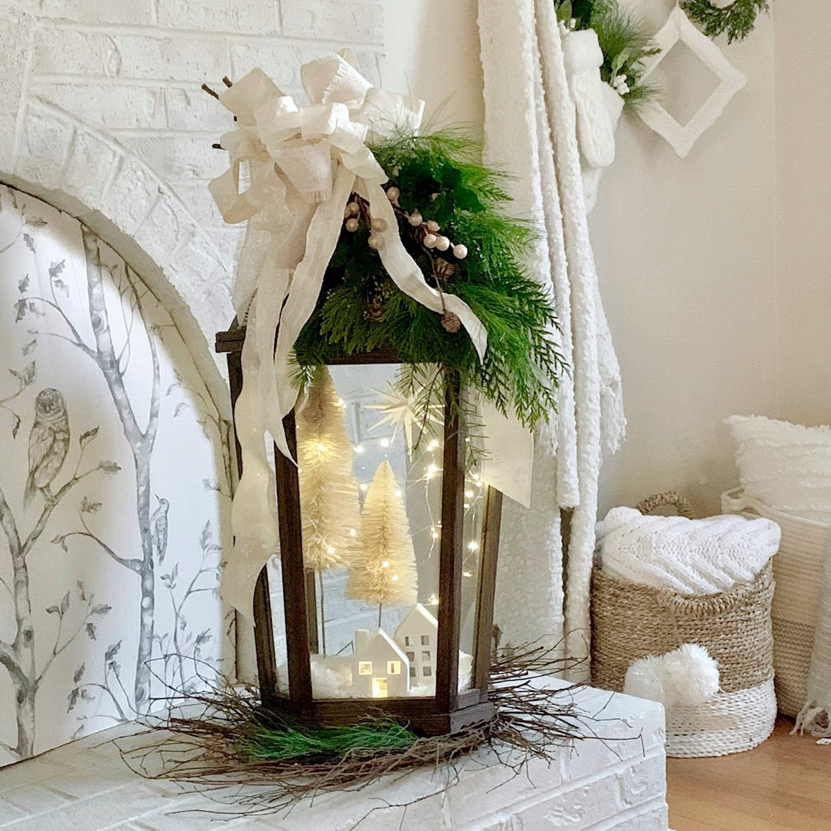 Image for DIY Christmas Lanterns: How to Decorate Lanterns for the Holidays