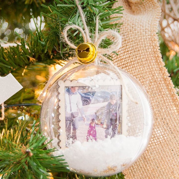 Image for DIY Snow Globe Christmas Ornament for Memory Keepsake