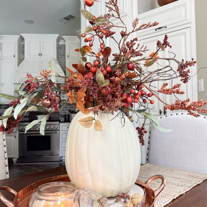 Image for How to Make An Easy Pumpkin Vase for Fabulous Fall Decor