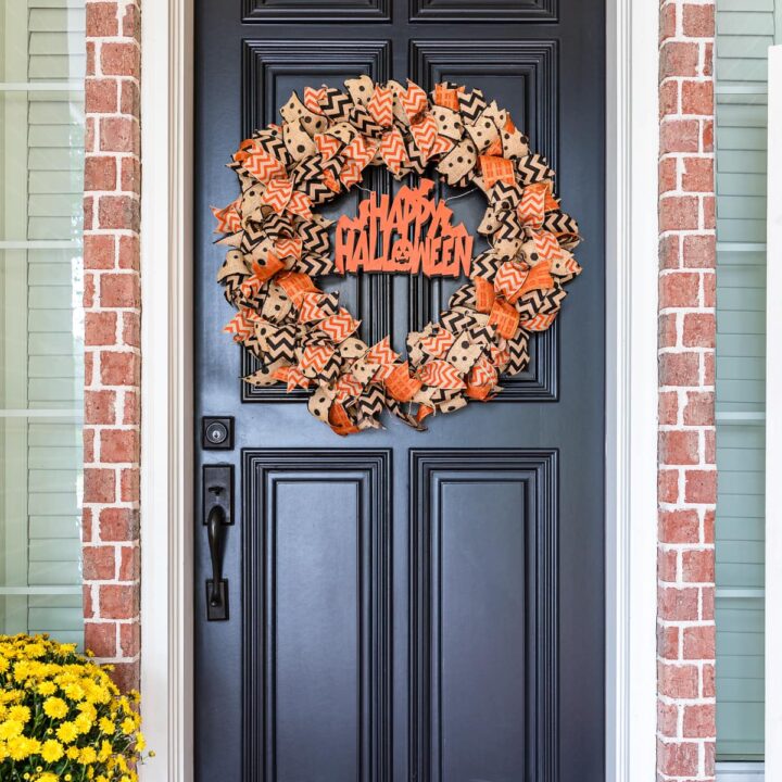 Image for Easy DIY Rag Wreath Tutorial