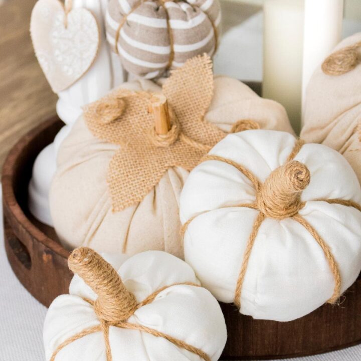 Image for Rustic Fabric Pumpkins DIY (Easy)