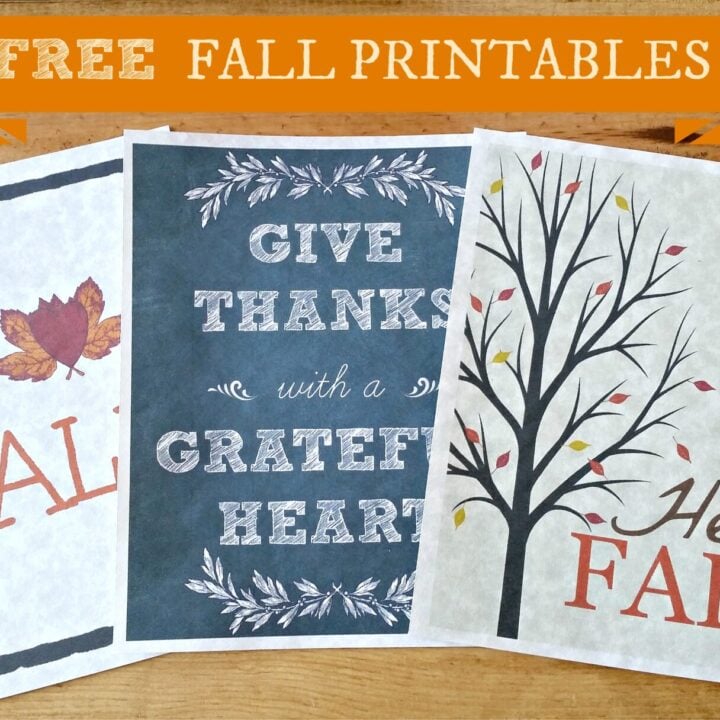 Image for Fall Printables