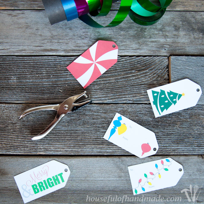 Image for Classic Printable Christmas Gift Tags