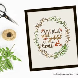 Image for Give Thanks with a Grateful Heart - Psalms 103