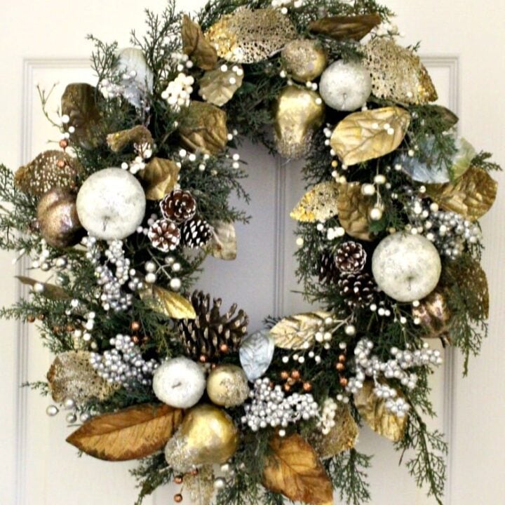 Image for Sugared Fruit Christmas Wreath & Top 3 Tips For Wreath Making