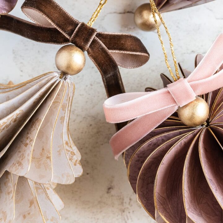Image for Honeycomb Paper Christmas Ornaments (Free Pattern)