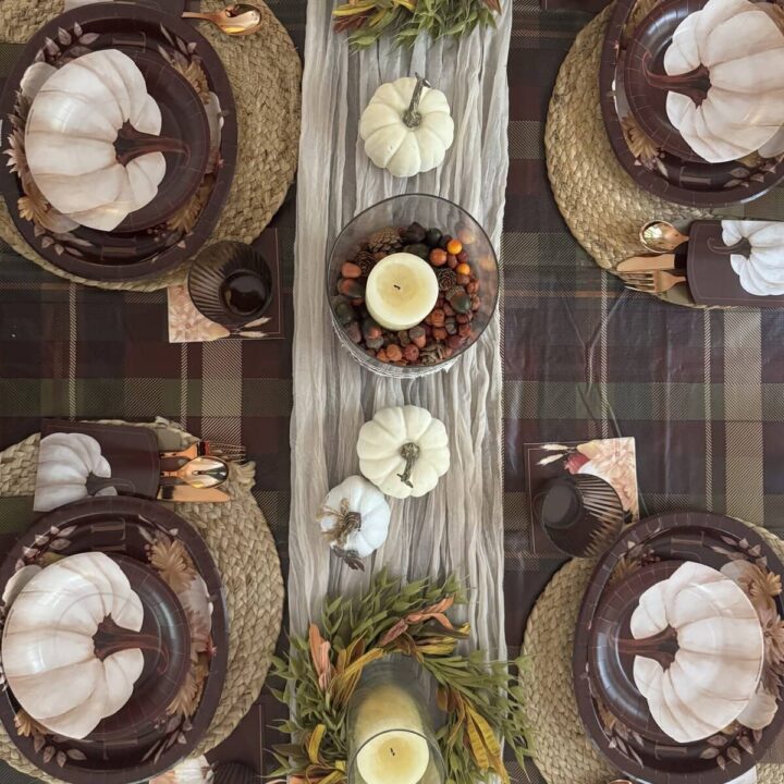 Image for Cheap Thanksgiving Table Idea (Doesn’t Look It!)