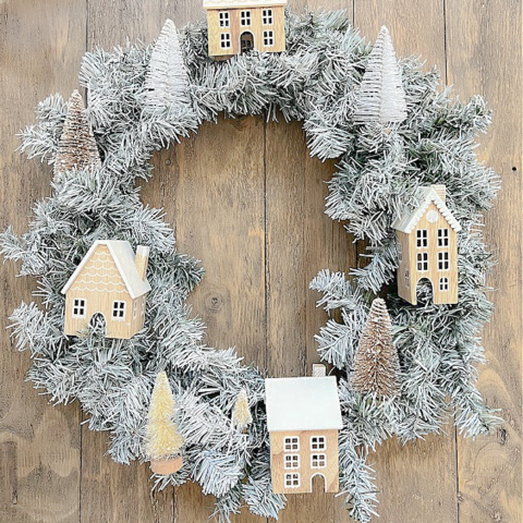 Image for Anthropologie Inspired Christmas Wreath