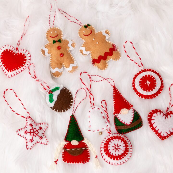 Image for Easy Felt Christmas Ornaments