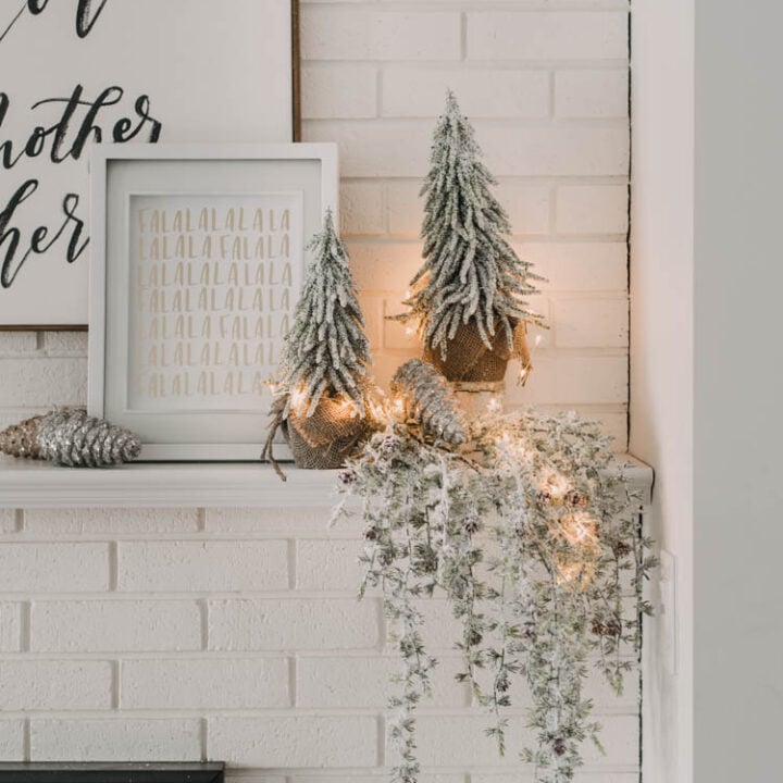 Image for Modern Christmas Mantel Ideas