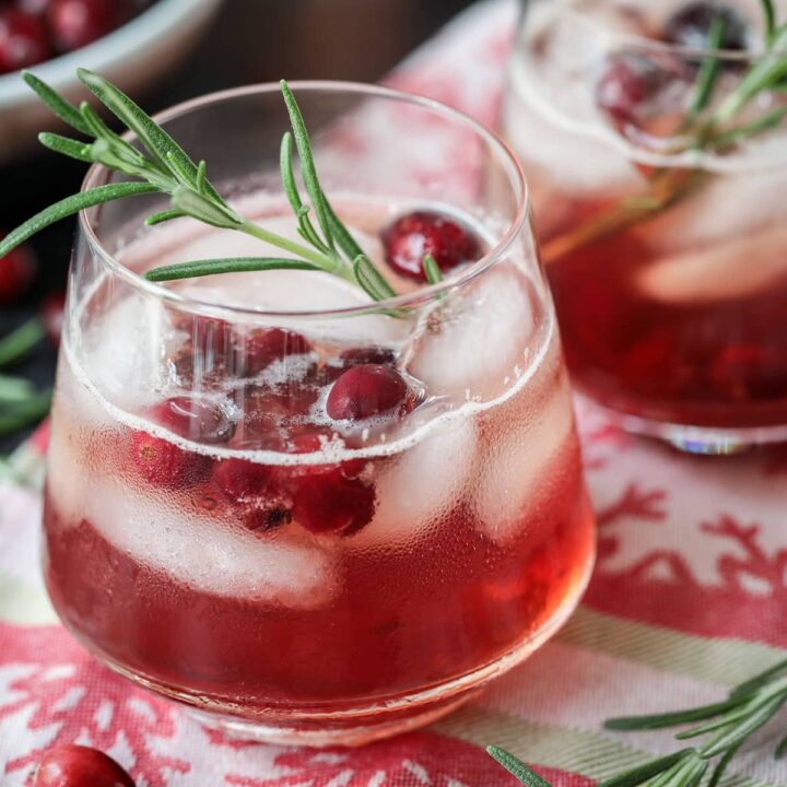 Image for Maple Cranberry Bourbon Cocktail