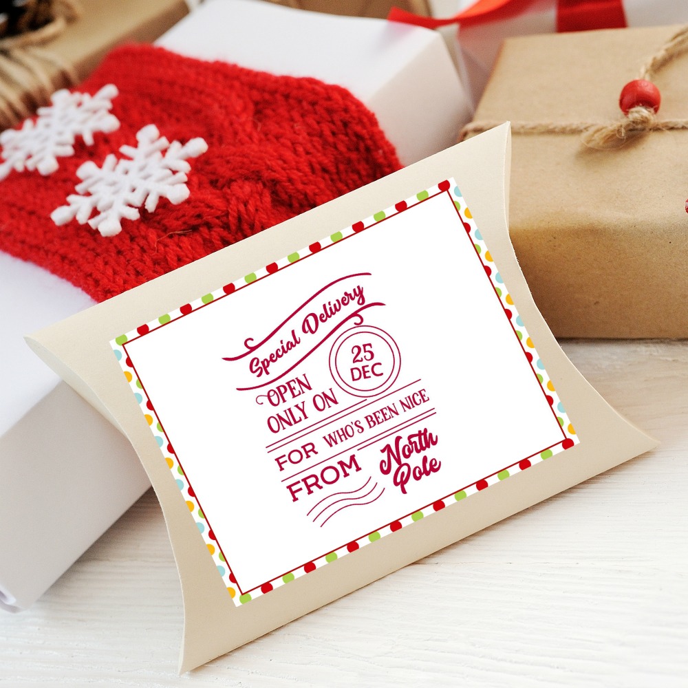 Image for Christmas Gift Tag Set Free Printable