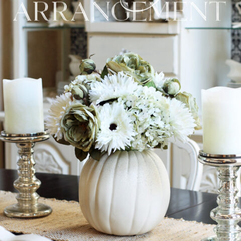 Image for Faux Pumpkin Arrangement