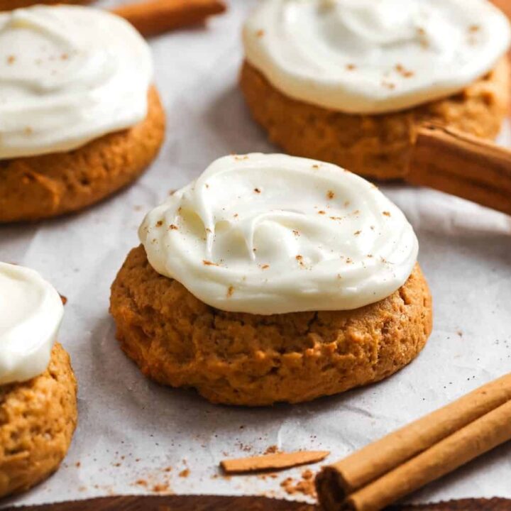 Image for Pumpkin Cookies with Cream Cheese Frosting