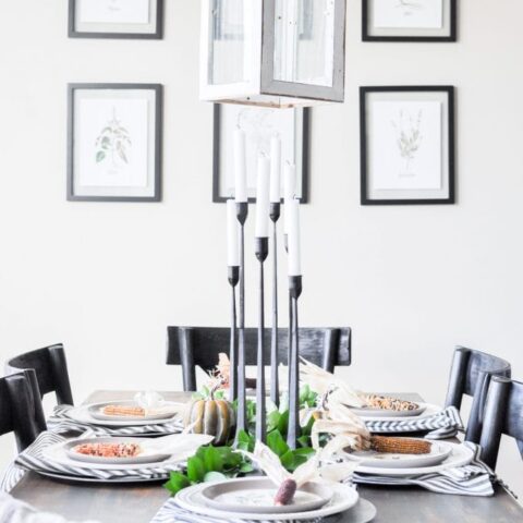 Image for Natural & Modern Fall Tablescape
