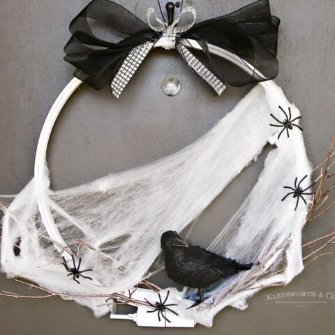 Image for Spooky Raven Halloween Wreath