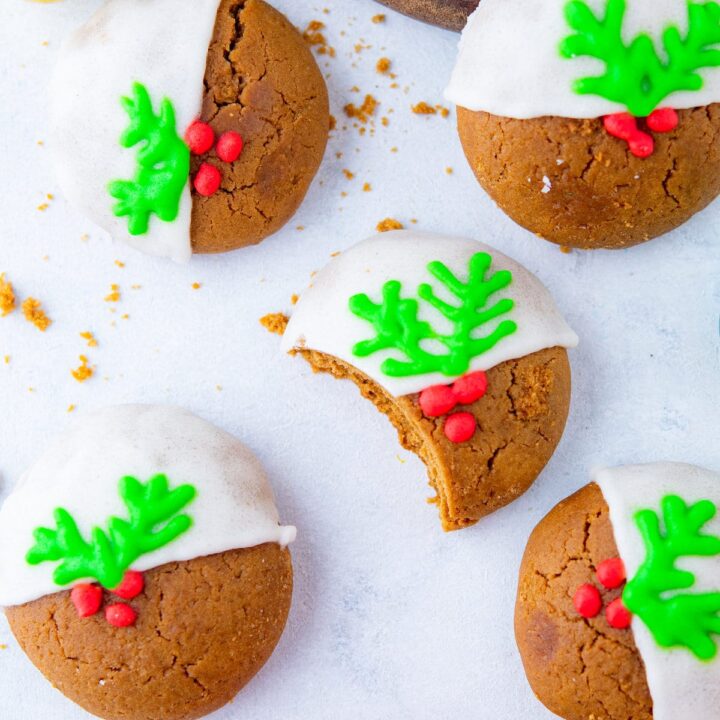 Image for White Chocolate Dipped Cookies