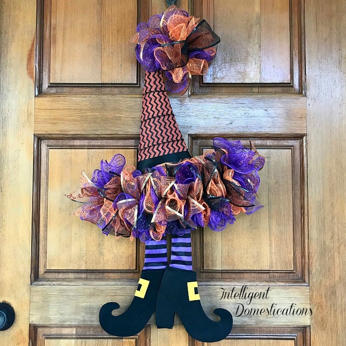 Image for How To DIY A Witch Hat Wreath