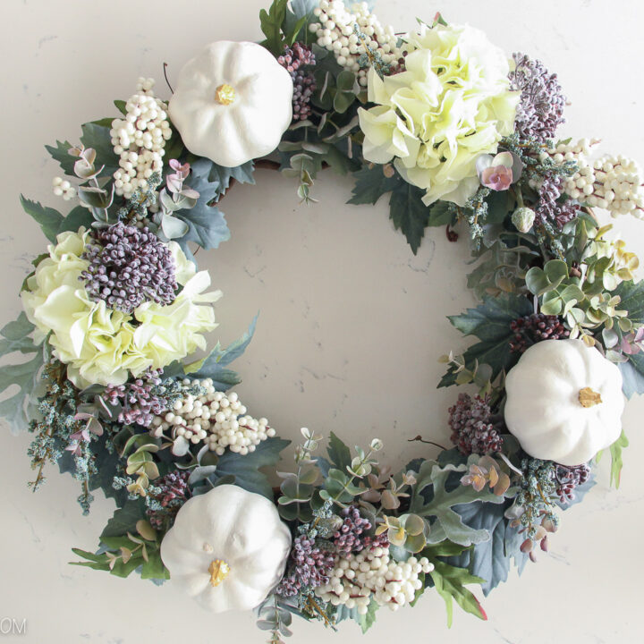 Image for How to Make a High-End Style DIY Fall Wreath on a Budget