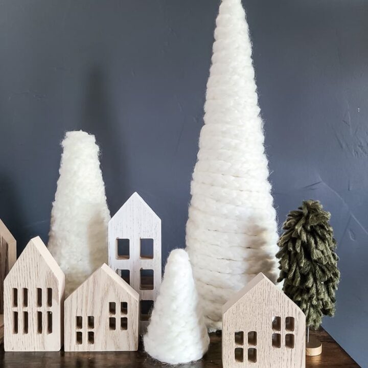 Image for Easy Boho DIY Yarn Christmas Trees