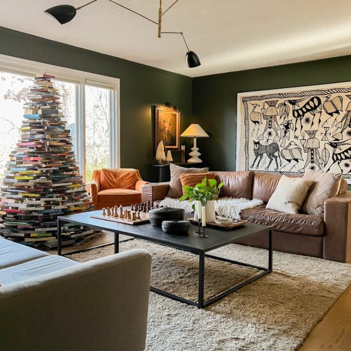 Image for DIY Stacked Book Christmas Tree: A Creative Holiday Tutorial