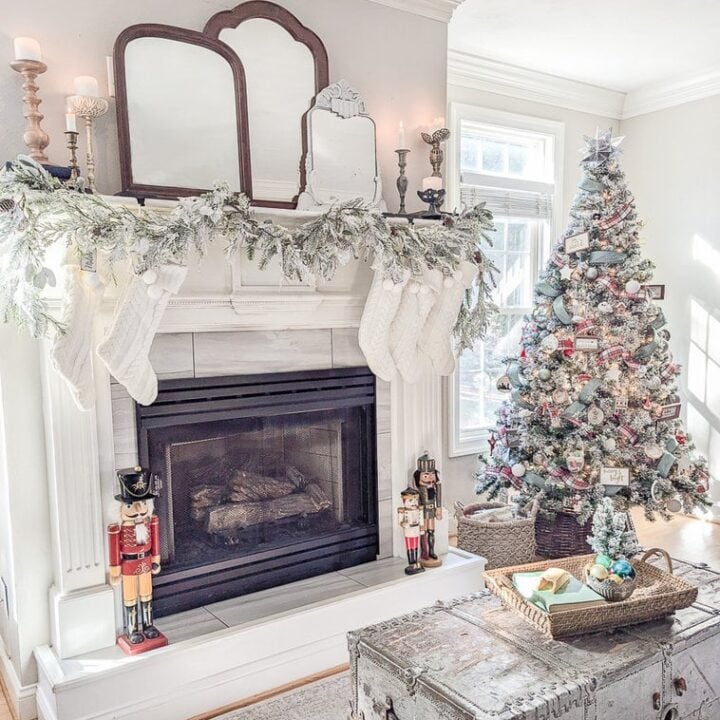 Image for Cozy Christmas Home Tour full of Thrifted Vintage Finds and Beautiful DIYs