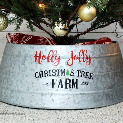 Image for DIY Custom Painted Christmas Tree Collar
