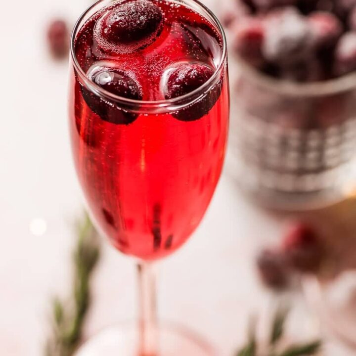 Image for Cranberry Mimosas