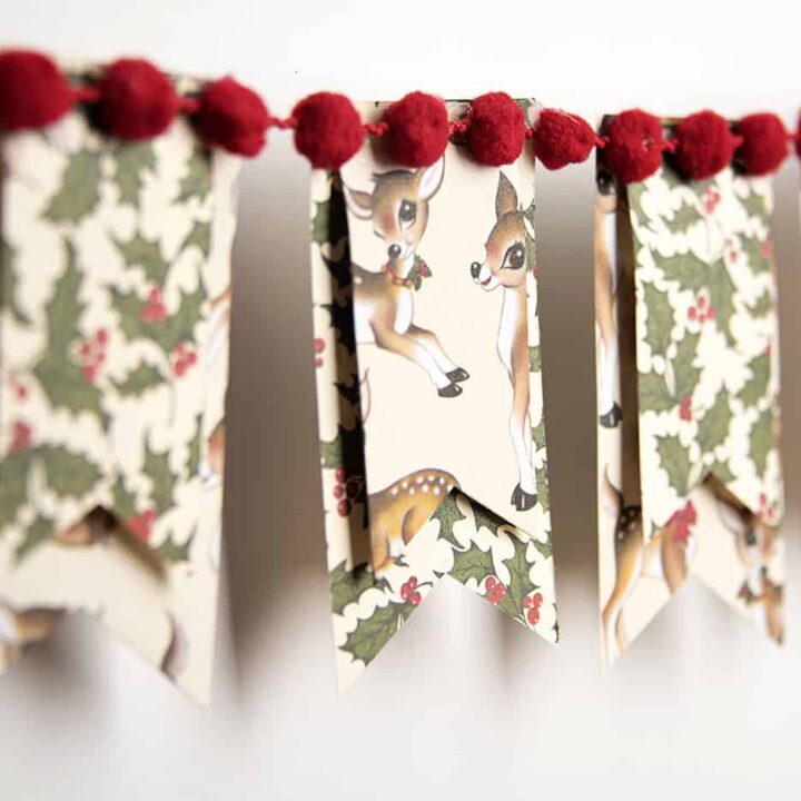 Image for Quick and Easy DIY Paper Christmas Banner for Any Space