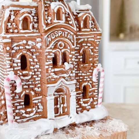 Image for How to make a gingerbread village from Christmas houses