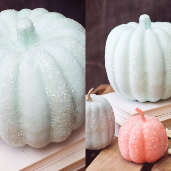 Image for These Easy Glitter Pumpkins Look Totally High-End