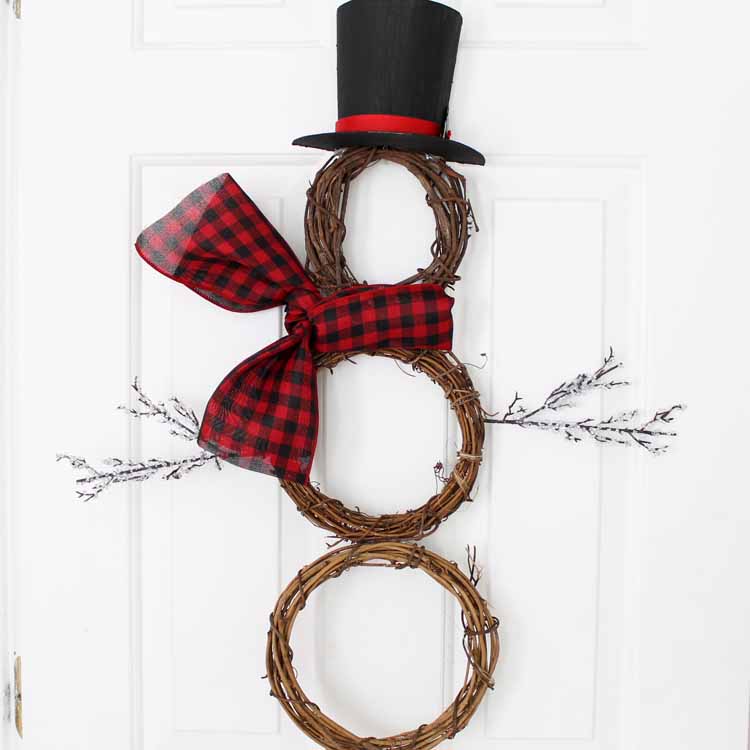 Image for Snowman Wreath: Perfect for Winter