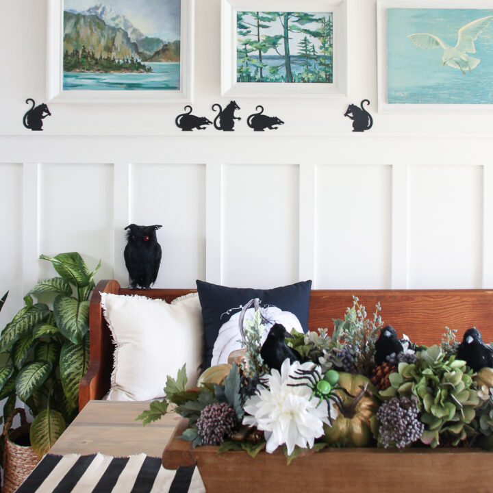 Image for Easy Elegant Dollar Store Halloween Decor Ideas & Mini Home Tour