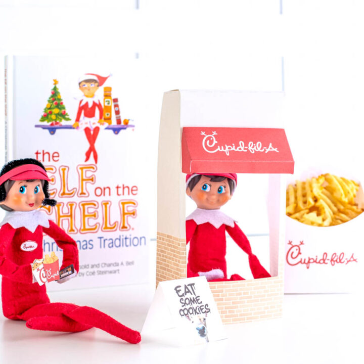 Image for Elf on the Shelf DIY For A Cupid-Fil-A Setup Free Printable