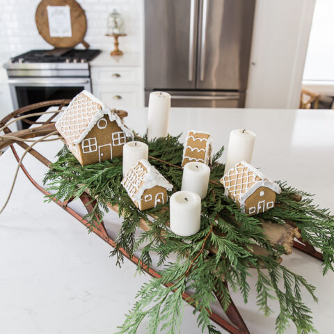 Image for French Vintage Kitchen Christmas Tour + Video