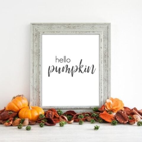 Image for Free Black and White Fall Printables