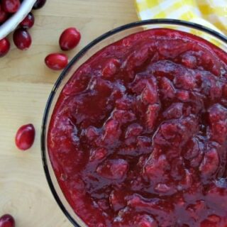 Image for Maple Vanilla Cranberry Sauce Recipe
