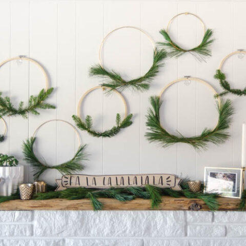 Image for Simple DIY Holiday Wreath with Fresh Greens 