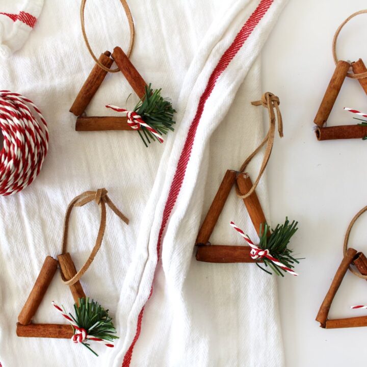 Image for Rustic Triangle Cinnamon Ornaments Craft