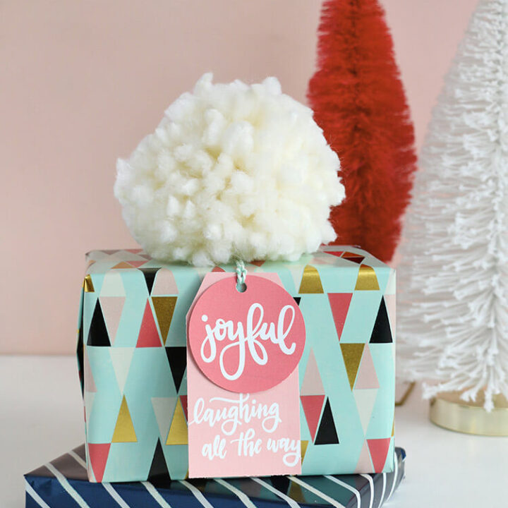 Image for Hand Lettered Free Printable Christmas Gift Tags
