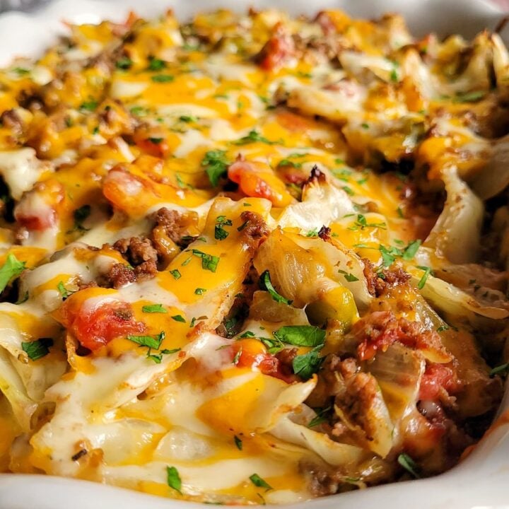 Image for Cabbage Casserole (Easy, Cheesy & Low Carb)