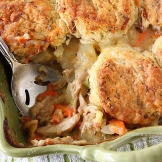 Image for Chicken Pot Pie Casserole With Biscuits