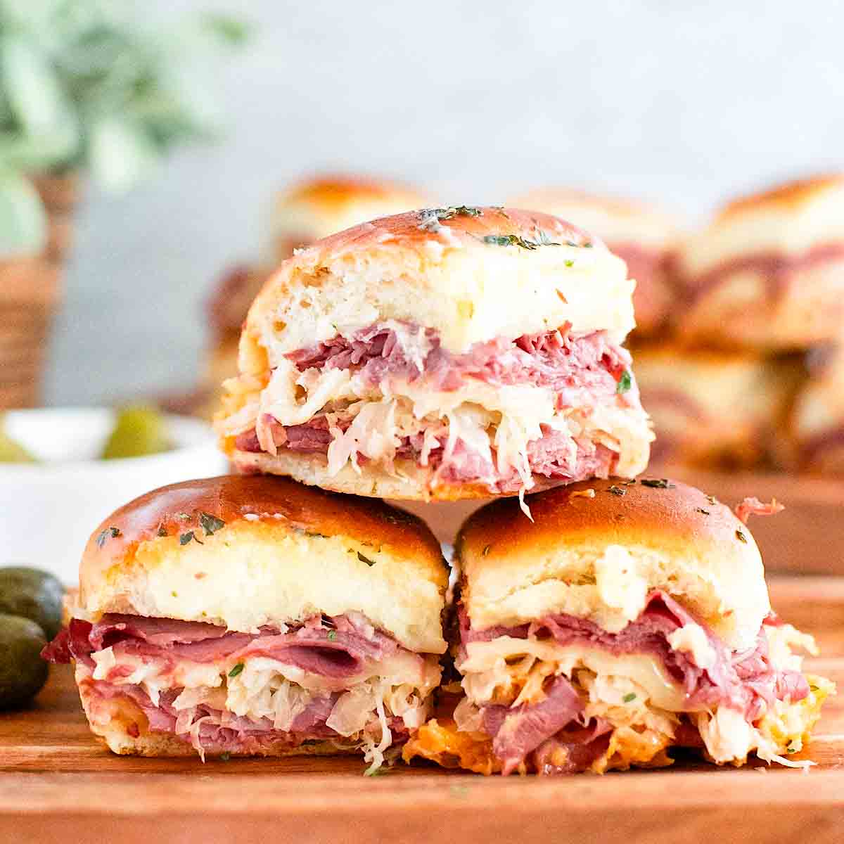 Image for Reuben sliders