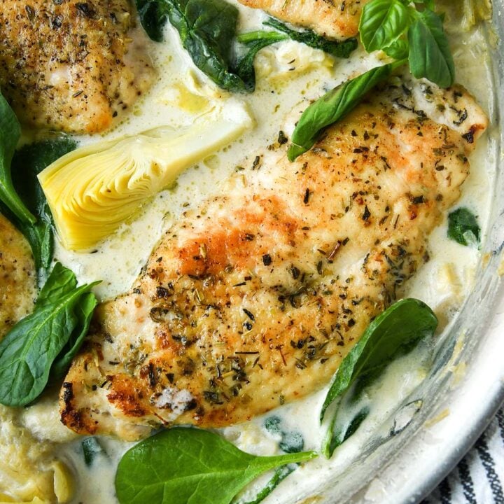 Image for Spinach Artichoke Chicken