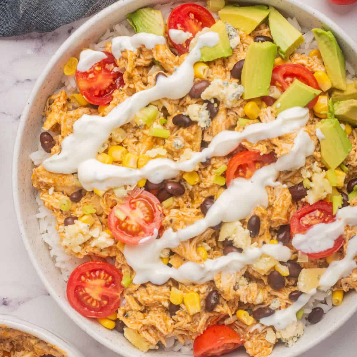Image for Buffalo Chicken Rice Bowl