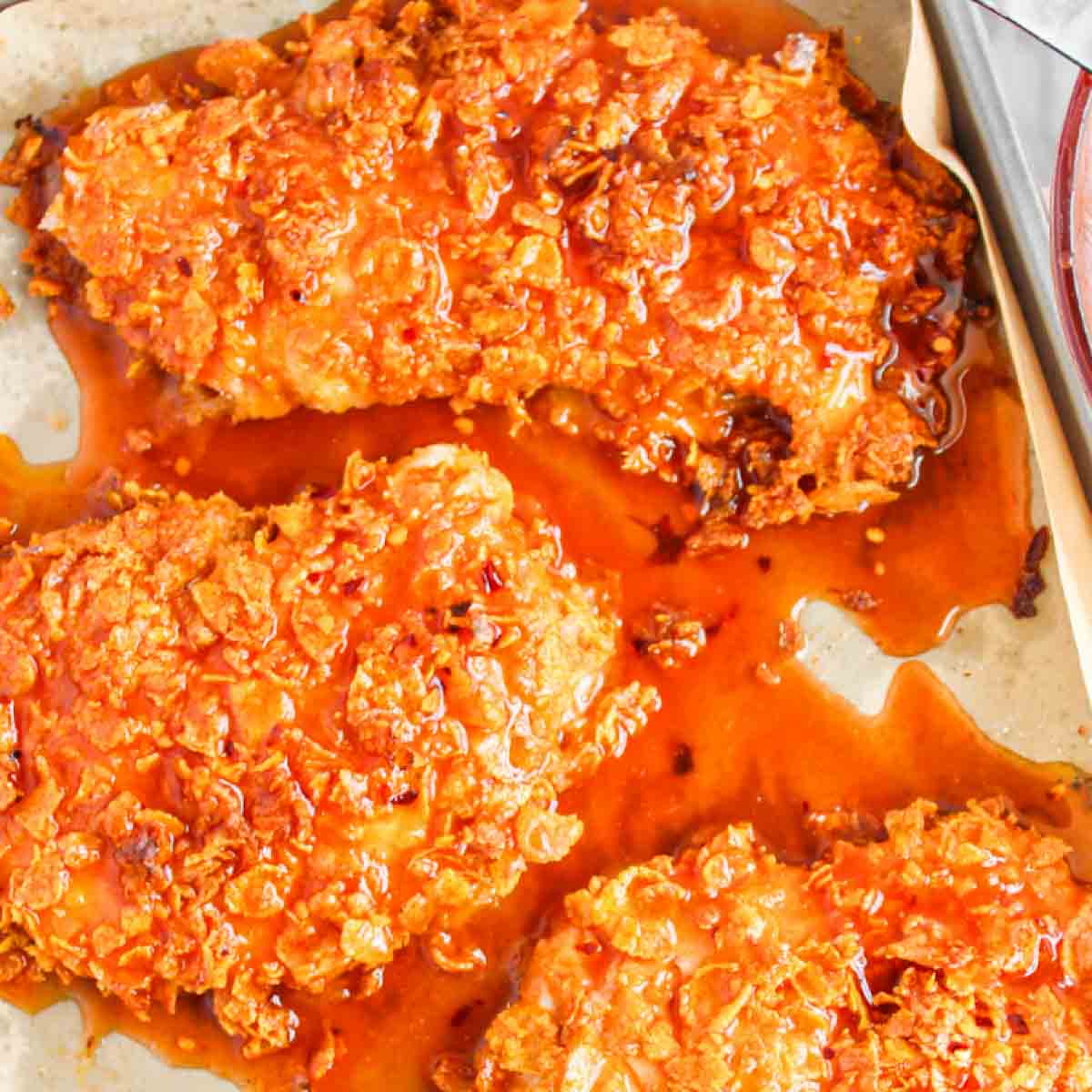 Image for Crispy hot honey chicken