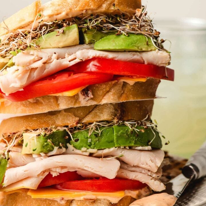 Image for Turkey Avocado Sandwich with Chipotle Mayo