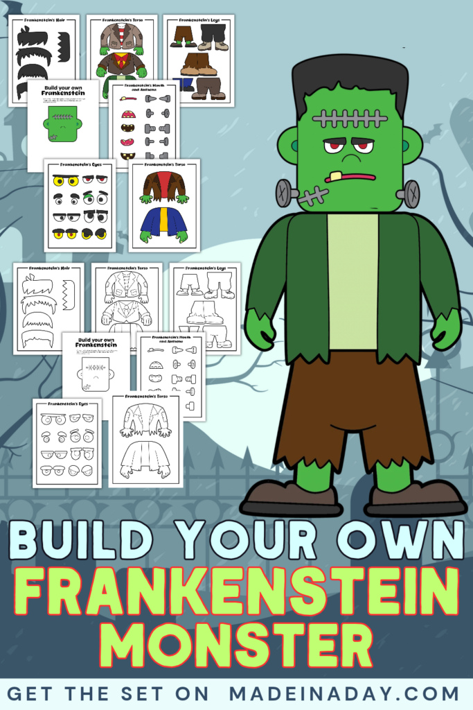 Build Your Own Frankenstein Monster Set